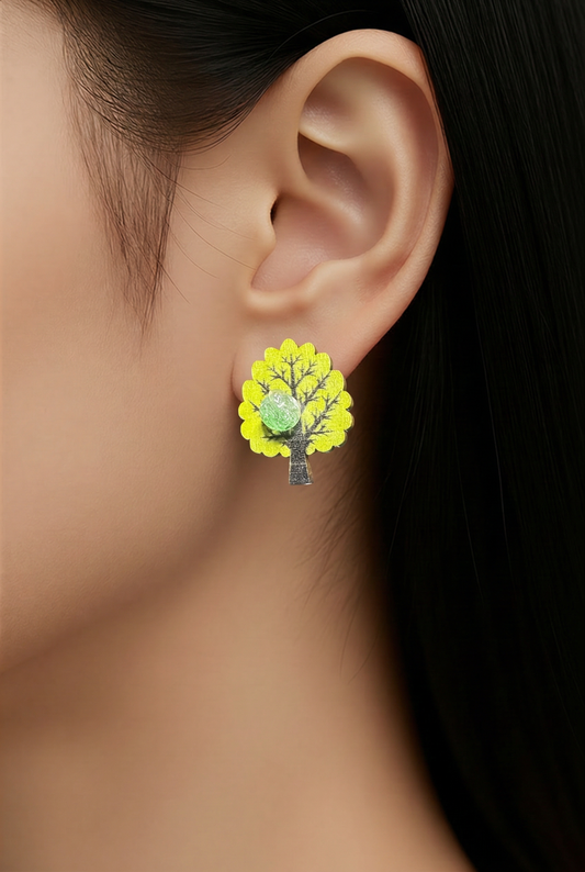 Leaf aearrings