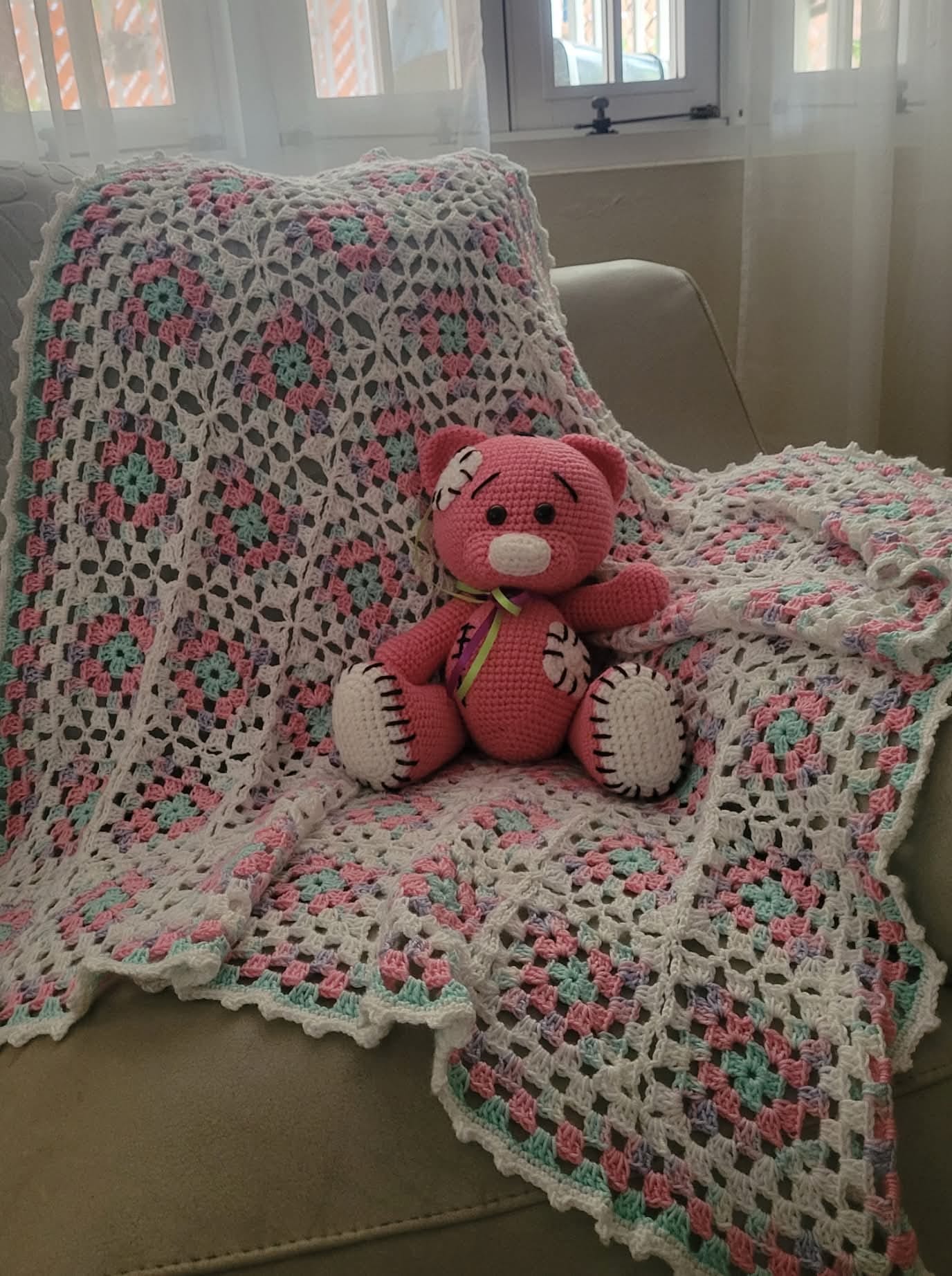 Teddy Bear with blanket