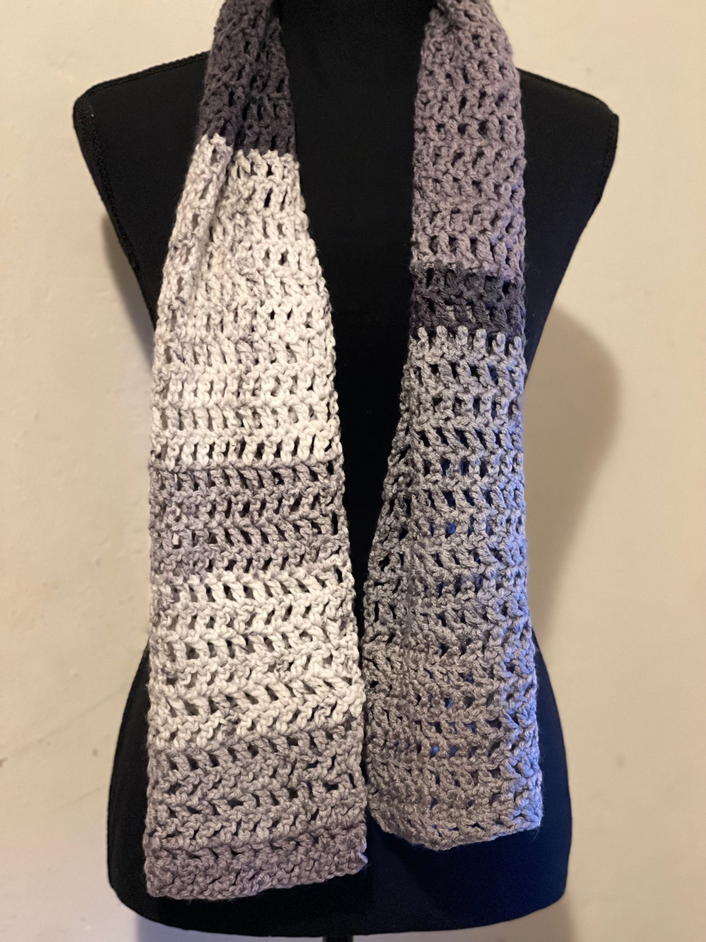 Shades of Gray Scarf