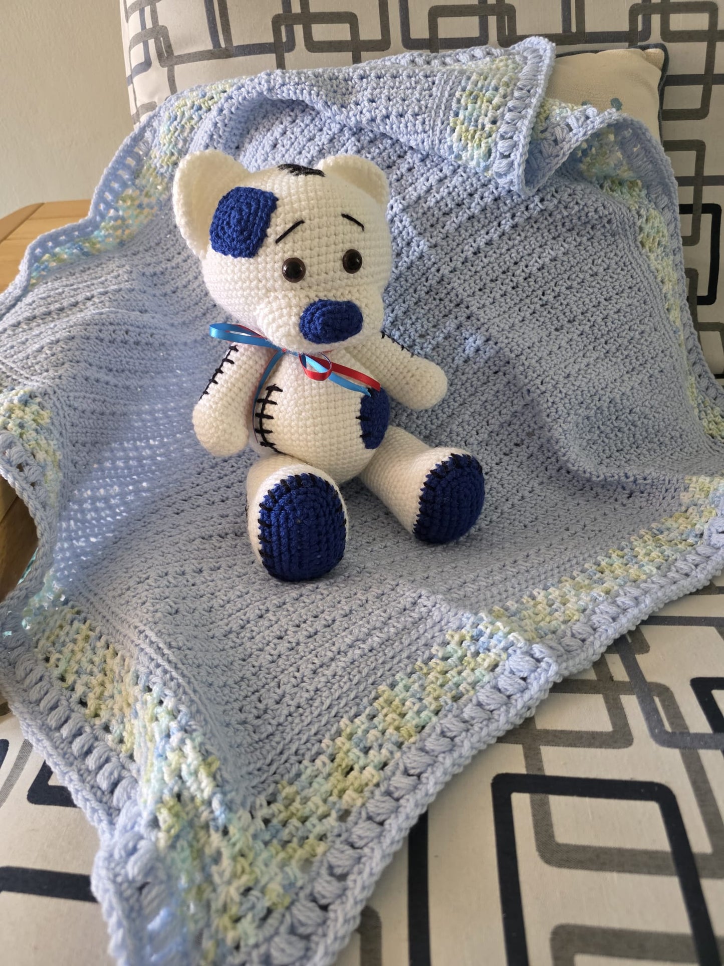 Teddy Bear with blanket