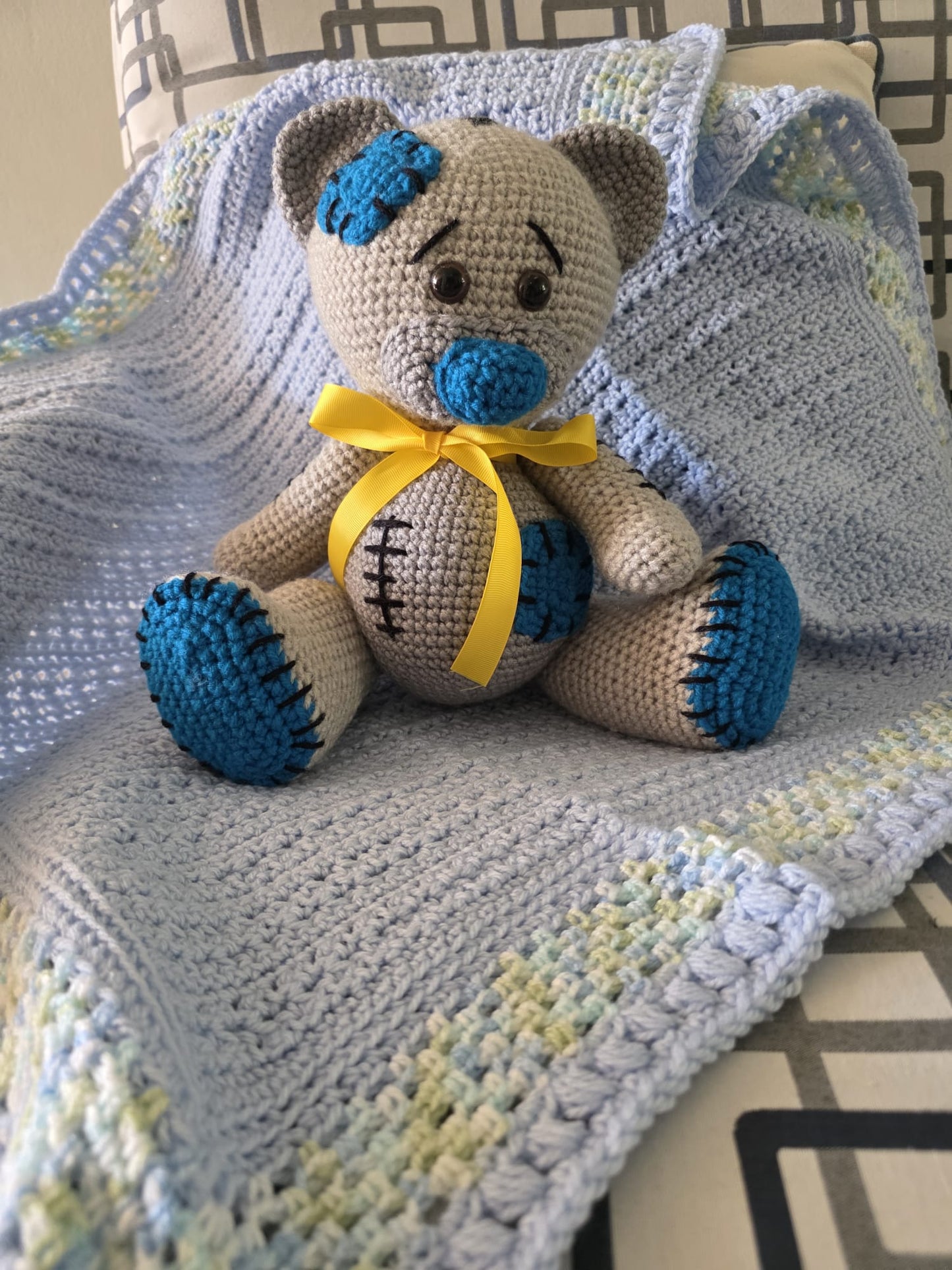Teddy Bear with blanket