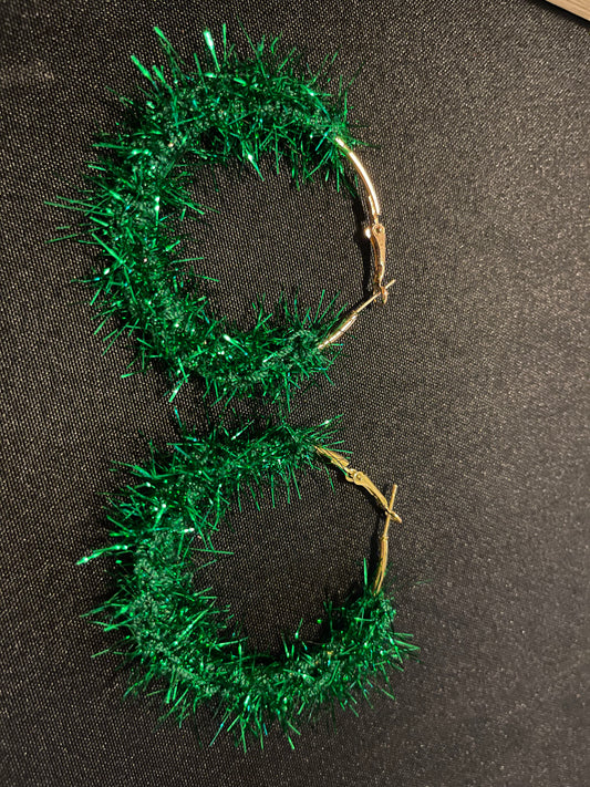 Christmas earrings